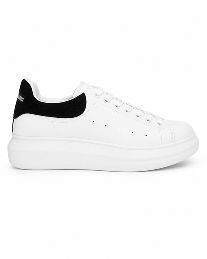 MX21/1 - Basic Lace-up Flat Sneakers For Men