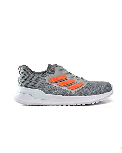 B1000 - Sportive Lace-up Sneakers From Knit Textile For Men