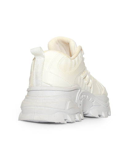 B6003 - Fashion chucky sole sneaker for women