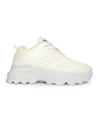 B6003 - Fashion chucky sole sneaker for women