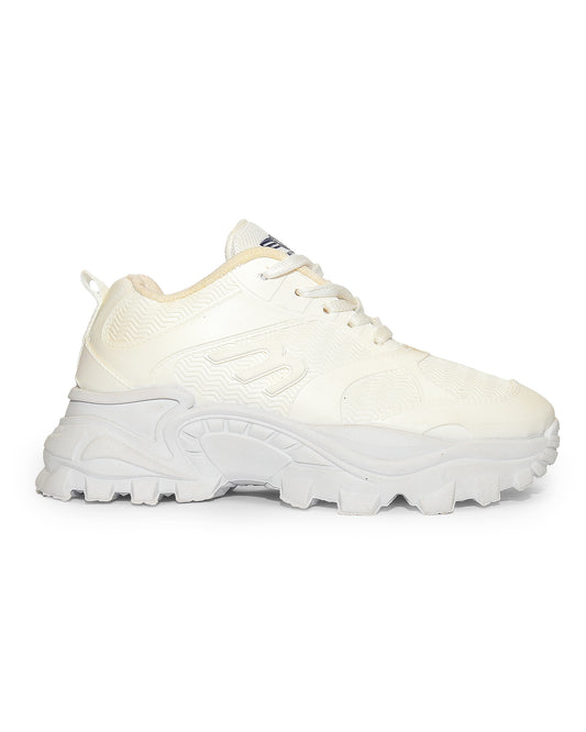 B6003 - Fashion chucky sole sneaker for women