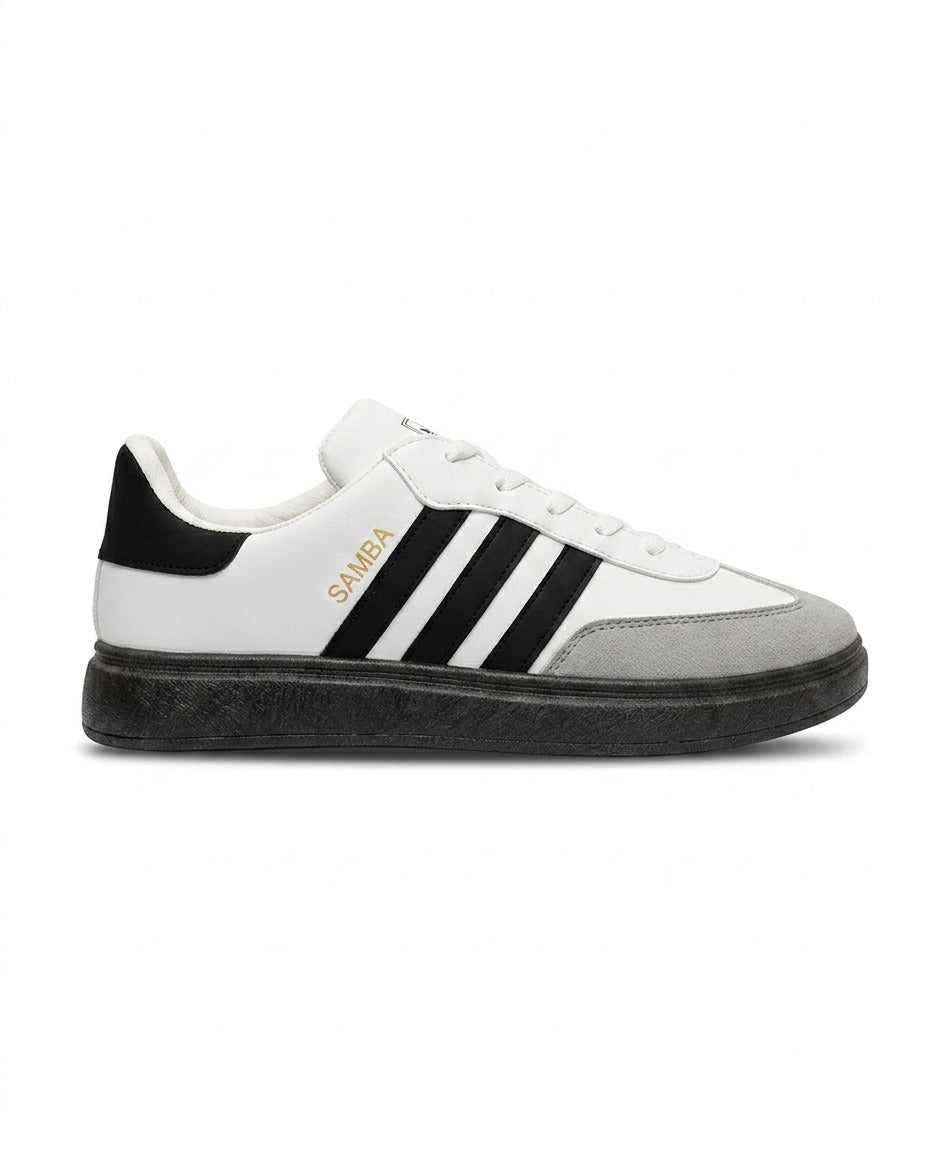 C104 - Fashion / Sportive multicolor lace-up sneakers for men