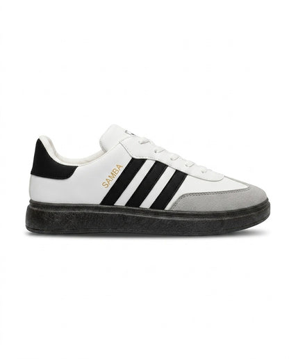 C104 - Fashion / Sportive multicolor lace-up sneakers for men