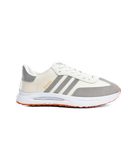 C104 - Fashion / Sportive multicolor lace-up sneakers for men