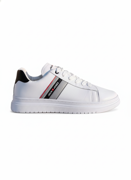 Big Size Basic Lace-up Flat Sneakers For Men