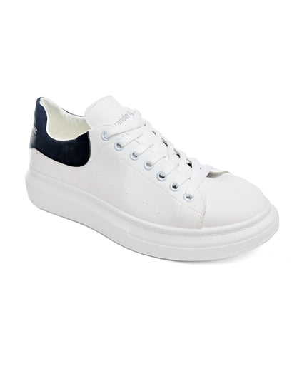 MX21/1 - Basic Lace-up Flat Sneakers For Men
