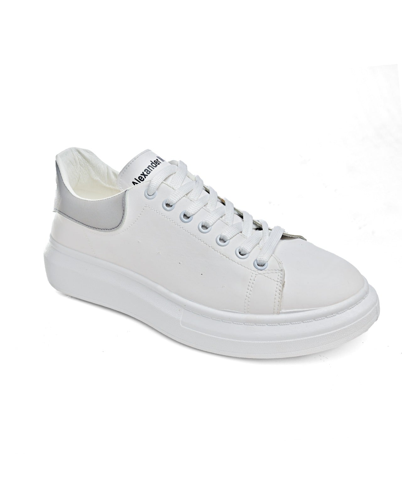 MX21/1 - Basic Lace-up Flat Sneakers For Men