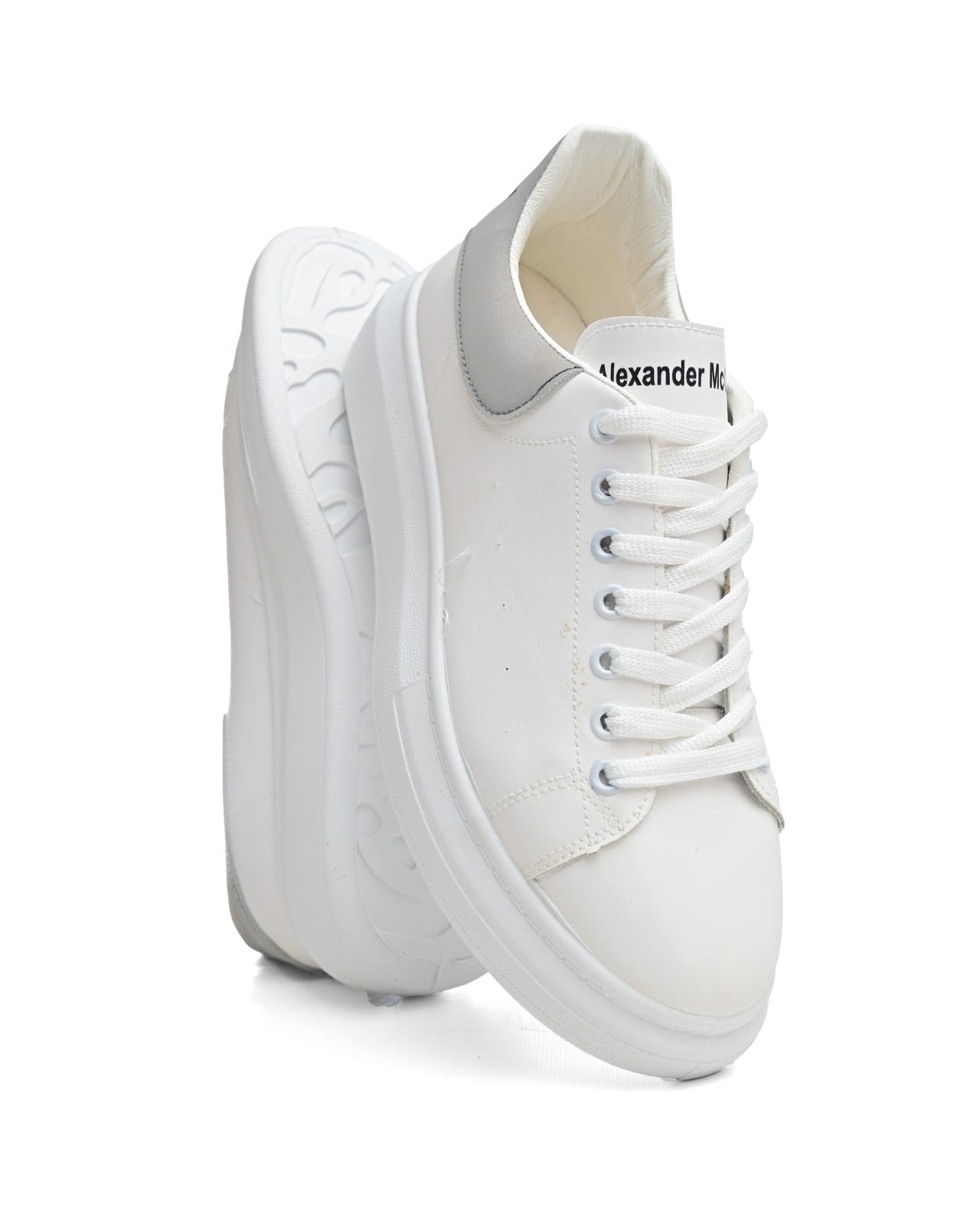 MX21/1 - Basic Lace-up Flat Sneakers For Men