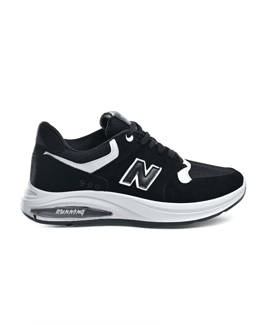 N999 - Fashion / Sportive Sneaker from Mixed chamois and textile For Men
