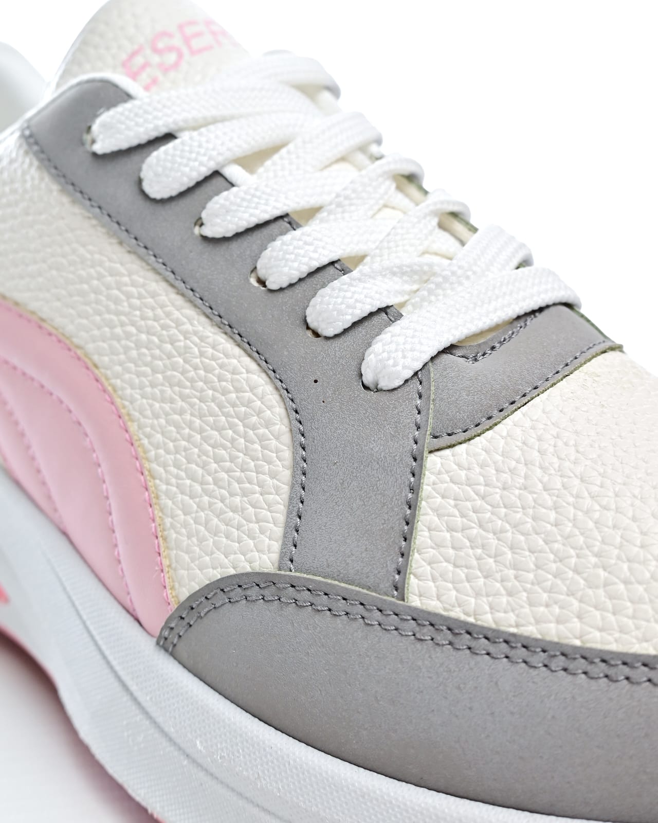 6828 - Sportive Sneakers ,  From Leather  For Women