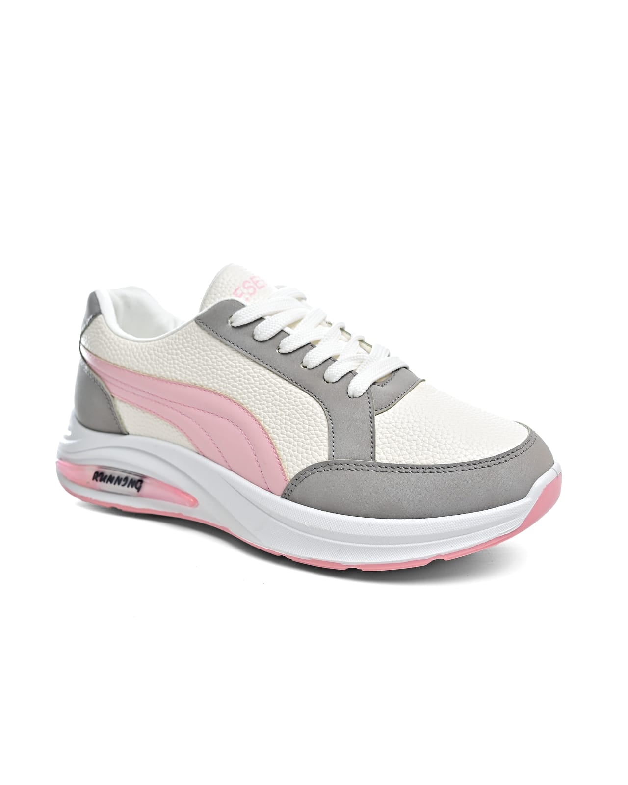 6828 - Sportive Sneakers ,  From Leather  For Women