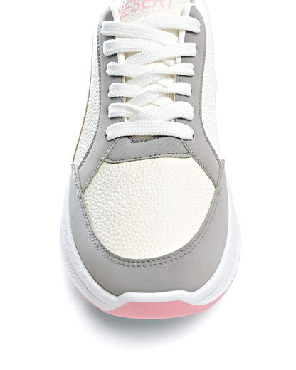 6828 - Sportive Sneakers ,  From Leather  For Women