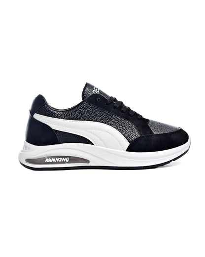 6828 - Sportive Sneakers ,  From Leather  For Women