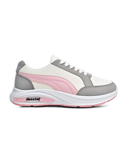 6828 - Sportive Sneakers ,  From Leather  For Women