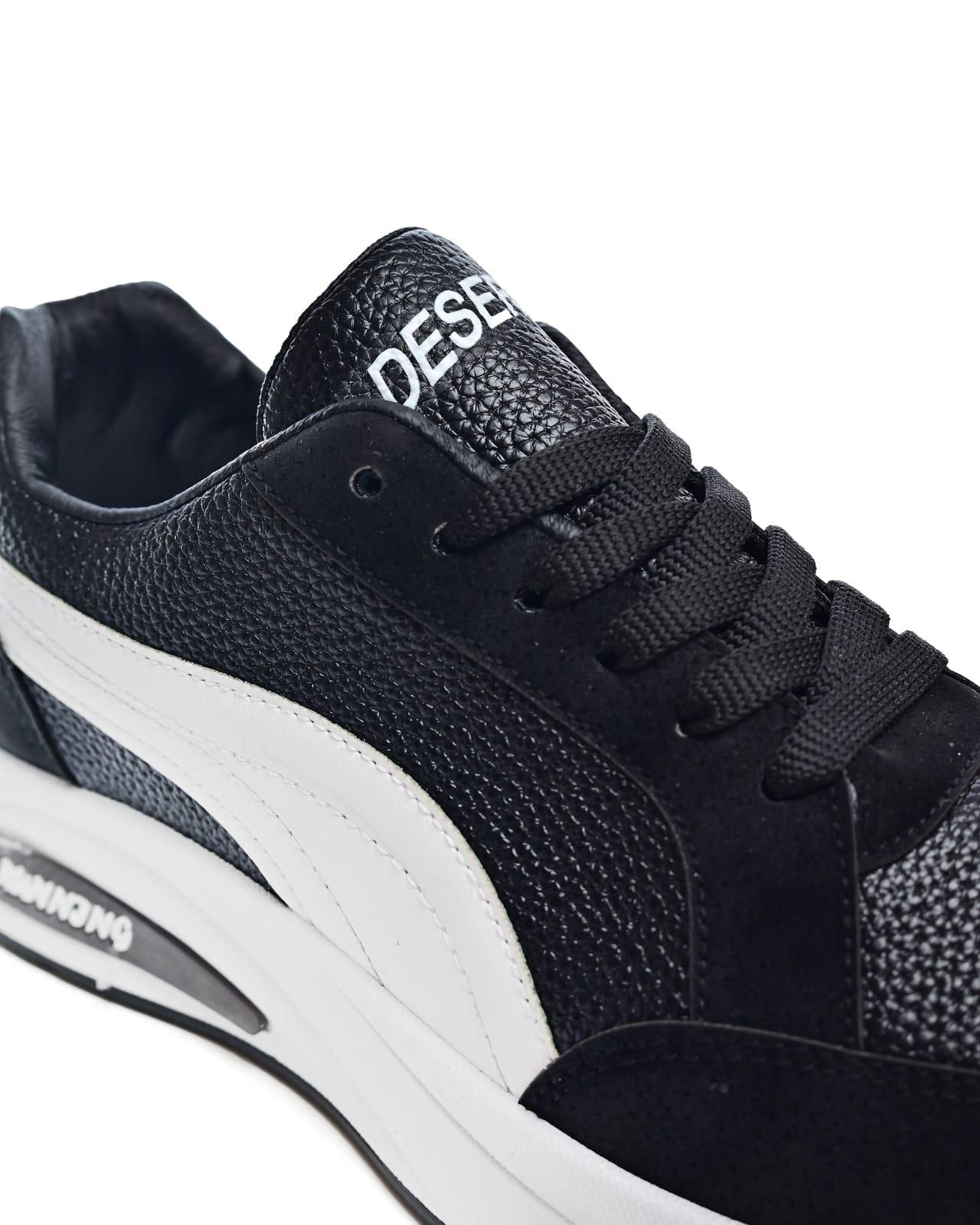 6828 - Sportive Sneakers ,  From Leather  For Women
