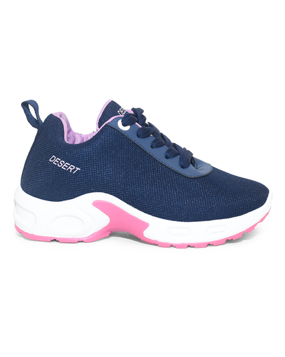 S509/2 - Basic Canvas Lace-up Sneakers For Kids