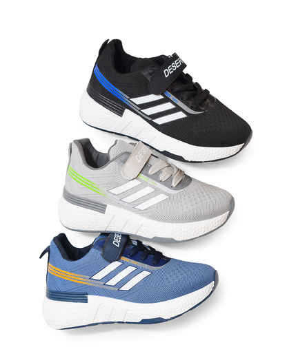 S718 - Sportive Sneaker from knit Textile For Kids