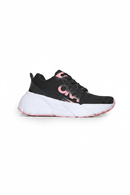 S782/1 - Sportive Sneakers , Imported Materials, From Knit Textile For Women