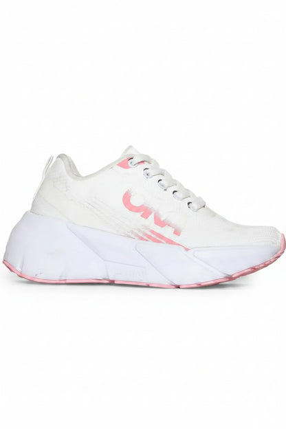S782/1 - Sportive Sneakers , Imported Materials, From Knit Textile For Women