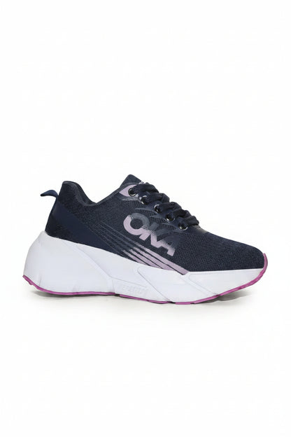 S782/1 - Sportive Sneakers , Imported Materials, From Knit Textile For Women